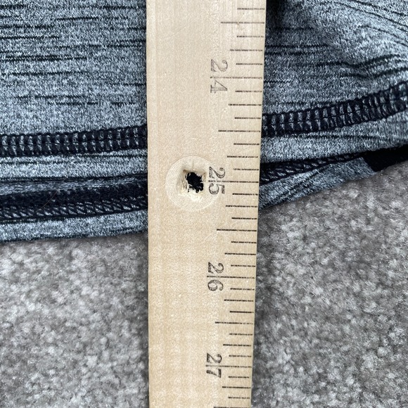 Athleta Running Wild Track Jacket Women's Size S Gray 1/2 Zip Stretch Pullover - Picture 5 of 8